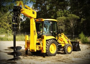 Backhoe Auger Transport Melbourne